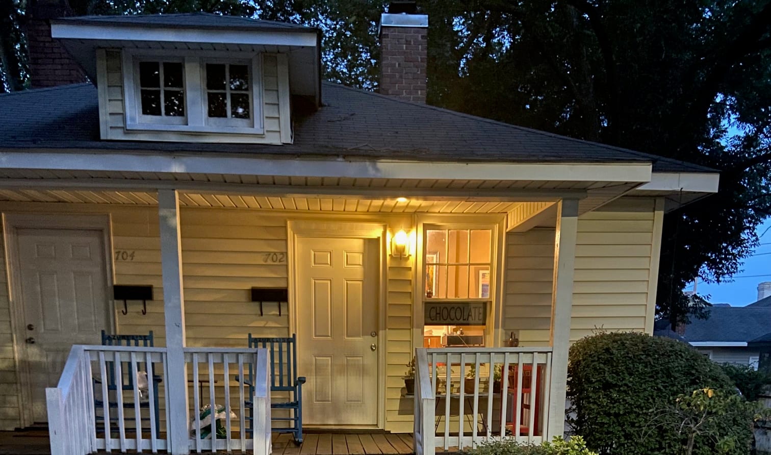 Azurelise Chocolate Shop exterior — 702 N Boylan Ave, Raleigh, NC